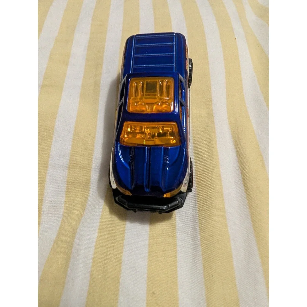 2013 Hot Wheels Blue Off Duty #66 Diecast Toy Car Made in Malaysia